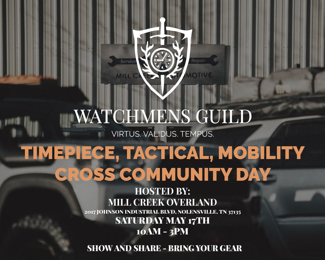 MAY 2025 TENNESSEE - TIMEPIECE, TACTICAL, MOBILITY: CROSS COMMUNITY DAY