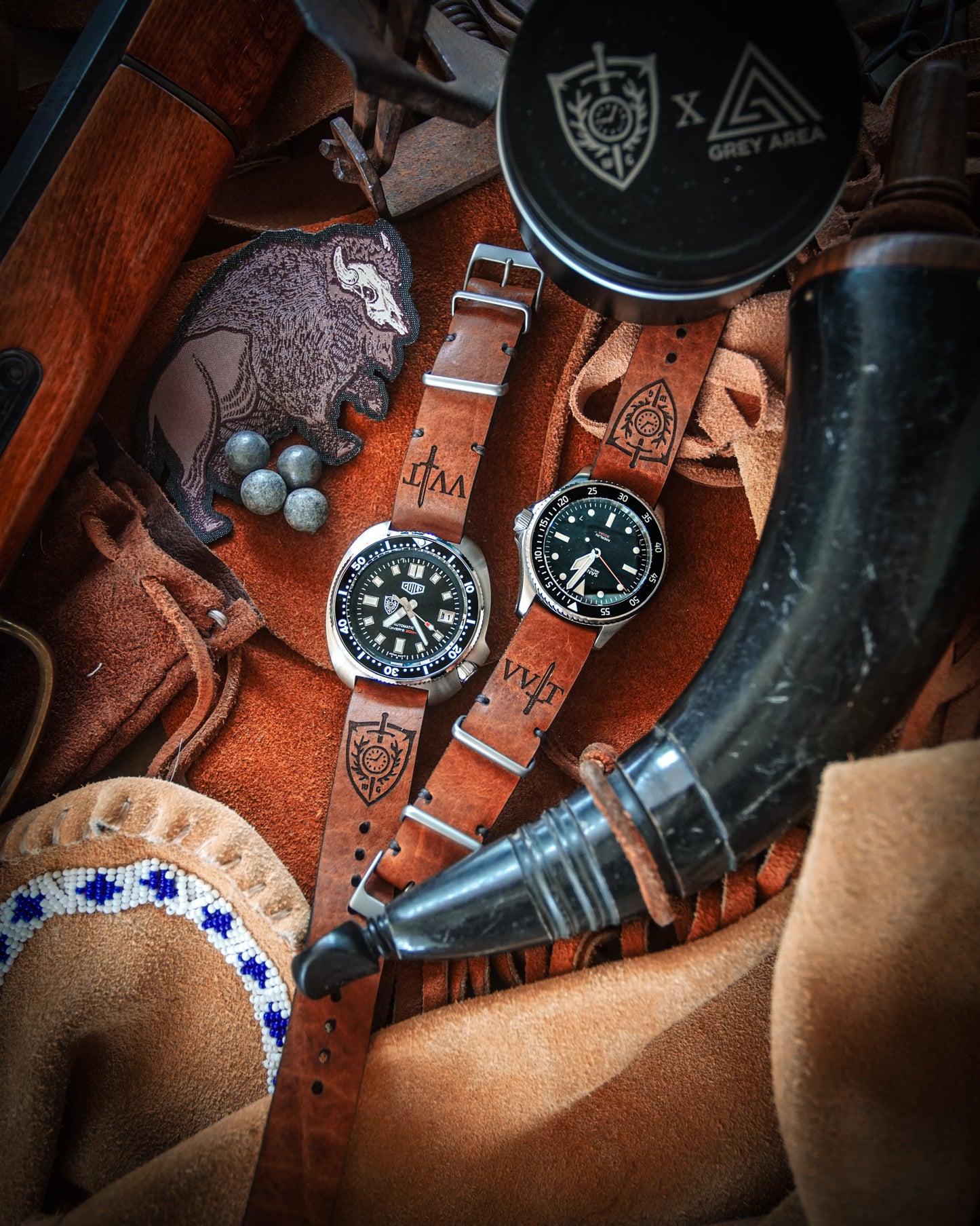 Tatanka Strap: Grey Area Co X Watchmens Guild