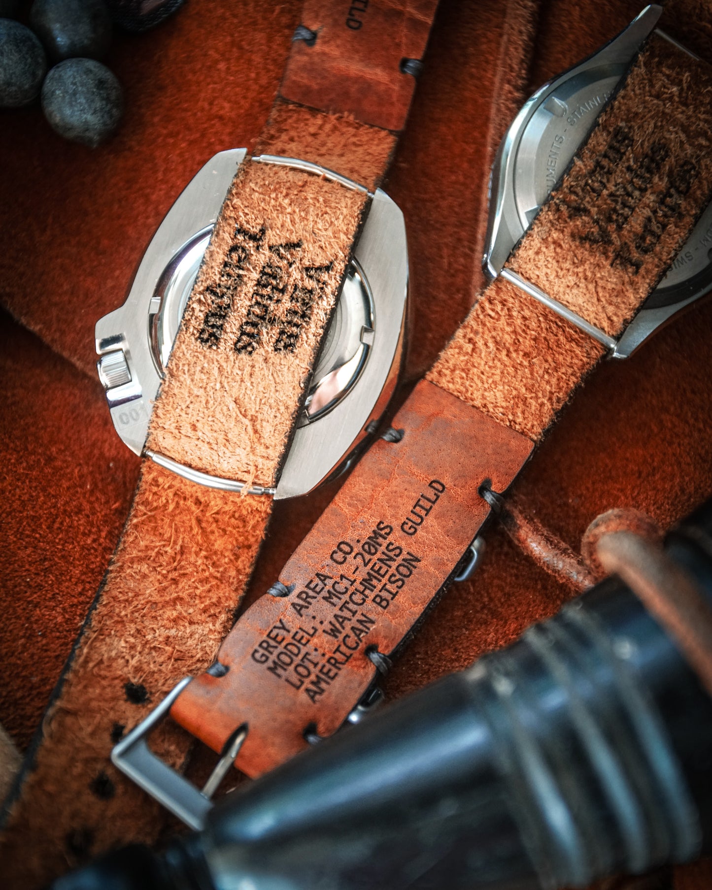 Tatanka Strap: Grey Area Co X Watchmens Guild