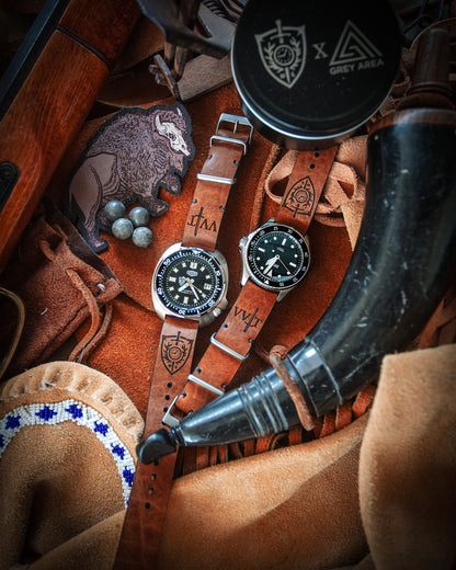 Tatanka Strap: Grey Area Co X Watchmens Guild